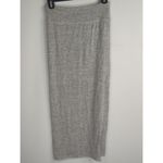 Aritzia Wilfred Free Grey Shields Knit Midi Pencil Slit Pull-On Skirt Women's S Photo 1