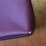 Nanette Lepore Burgundy Maroon Shoulder Bag Classic Handbag Purse Photo 10