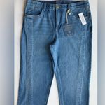 Democracy Absolution High Rise Spliced Lip Seam Straight Leg Jeans Size 14 NWT Photo 3