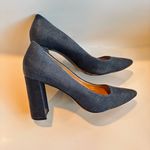 Banana Republic  Navy Textured Pebble Leather Heels Size 9.5 Photo 1