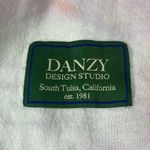 Danzy Pink Orange Tie Dye Elastic Waist Sweat Shorts XS Raw Hem Casual Leisure Pink Photo 4