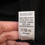 Cotton Citizen  scoopneck pocket tee black sz M Photo 4