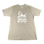 Emerald Coast Zoo L Tan Short Sleeve Crew Neck Graphic Tee T Photo 0