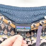 Patagonia Womens Cozy Outdoor Snap T Fleece Jogger Pants Geometric Print Size XS Photo 4