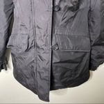 SAM. S13 women puffer jacket in black with faux fur hood trim size S Photo 2