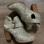 Very G Coastal cowgirl festival glitter ankle boots silver Photo 0