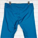 Vibrant Teal Size XXL Corsair Cropped Leggings Capris Teal with inside pocket Blue Photo 5