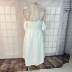 Lulus Lulu’s I've Got Love White Off-the-Shoulder Midi Dress size medium Photo 9