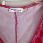 First Love Pink and Red Leopard Print Top Photo 1