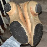 Merrell 7.5 camel color leather boots. 2” heels. 11” tall. GUC Photo 4