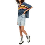 Free People NWT Parker Wrap Denim Skirt Photo 1