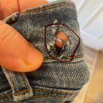 Loft Jeans 14/32 More Shine Less Shade Sun Embroidered Modern Skinny Wide Hem Photo 4