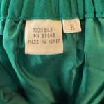 Vintage Rimini Silk Skirt Set Green‎ Green Size 8 Photo 12