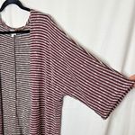 LuLaRoe Lindsay Small Striped Open Front Cardigan Short Sleeve Photo 2
