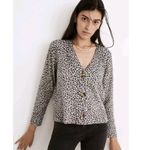 Madewell Women's Ditsy Cameron Ribbed Coziest Yarn Boxy Cardigan Sweater Size S Photo 10