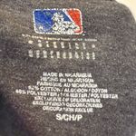 Genuine Merchandise New York Yankees Baseball Gray T Shirt Distressed Women’s Size Small Photo 4