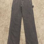The Kript Women’s  Carpenter Denim Jeans Pepper Black-Gray Size XS Photo 3