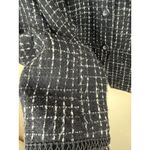 Evan Picone Evan-Picone Women’s Black & White Plaid Blazer Jacket Size 16 Timeless Style Photo 8