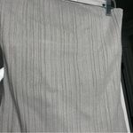 Madewell NWT x Aimee Song Ribbed Shimmer Tube Top Vapor Grey Photo 3