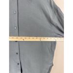 ZARA  XS Women’s Oversized Green Button-Down Shirt Long Sleeve Photo 7