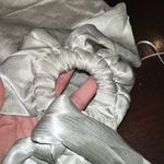 ASTR The Label Mint Mojito Green Asymmetrical Tie Front Blouse Size Medium NWOT Photo 8