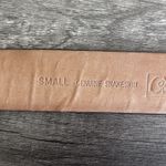 Corporate Woman Belt Womens Small Genuine Snakeskin Gold Buckle Dress S 920 Black Photo 4