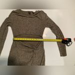 SheIn  Brown Long Sleeve Knit Dress Photo 5