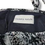 Verónika Pagán Veronika Pagan Dress Size XS A-Line Sleeveless Snake Skin Print Photo 6