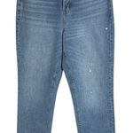 American Eagle Outfitters Tomgirl Light Blue Distressed Rigid Denim Jeans sz 10 Photo 0