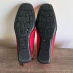 Bellini Aden Red and Gold Satin/Leather Women’s Loafer Size 8.5 Wide #772 Photo 7