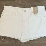 Madewell Relaxed Denim Shorts - Size 31 - Tile White - NWT Photo 4