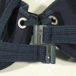 Seafolly NWT  Inka Rib Sweetheart Bustier in Indigo Photo 7