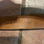 Ginuwine, leather tooled and painted belt with a brass buckle Photo 2