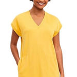 Lou & grey  Sunny Yellow V-Neck Cover-Up Photo 0