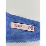 Victoria's Secret Bralette Womens Large Bra Powder Blue Lace Halter Unlined Photo 2