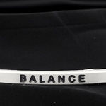 MantraBand stainless steel Balance inspirational cuff bracelet Photo 0