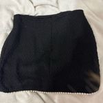 DO+BE Tweed Black with Pearls Boutique Skirt Photo 1