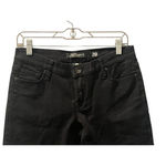 Ed Hardy  Embroidered Pockets Black Denim Jeans Size 28 Straight Leg Low Rise Photo 5