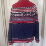 Tiara International Red, White, Blue Faire Isles Cardigan  Photo 2