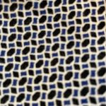 Kenar  Black-Blue-White Stretch Dress Pants Photo 1