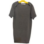 & Other Stories & Other Stories Gray Raglan Short Sleeve Mini Knit Dress Size US 6 Photo 1