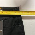 Lee  straight mid rise black denim jeans 18 short plus size casual new Photo 5