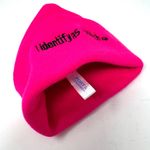 PORT & COMPANY “Identify as a Witch” hot pink beanie, NWOT Photo 4