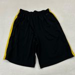 Nike Dri Fit Livestrong Black & Yellow Athletic Running Basketball Shorts Medium Photo 10