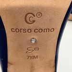 Corso Como  Blue Leather Pumps Women's 7.5 US Photo 8