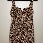 Likely NWT  Constance Leopard Square Neck Body Con Mini Dress Size 8 Photo 1