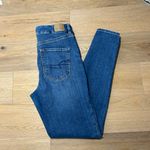 American Eagle Size 8 long curvy hi rise jegging skinny jeans Photo 2