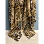 Chico's Leopard Print Sleeveless Casual Draped Open Front Cardigan Size M (1) 8 Photo 2