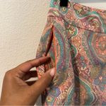 TEHAMA Pink Multicolor Paisley‎ Print Mini A Photo 1