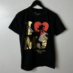 2013 Michael Jackson Graphic Tee Womens Cirque Du Soleil Medium Gold Foil Black Photo 7